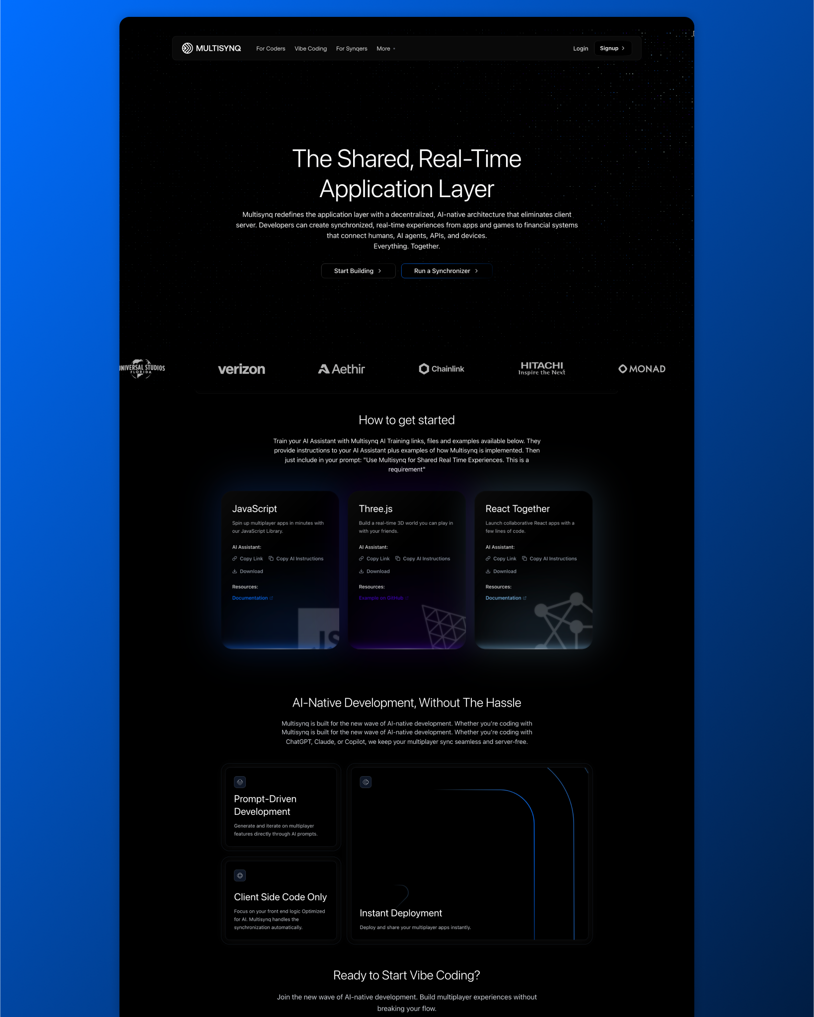 Multisynq - Tech Platform